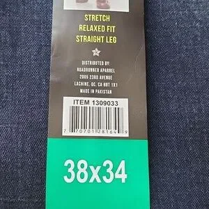 New Urban Star Premium Apparel jeans 38x34 stretch, relaxed fit, straight  leg